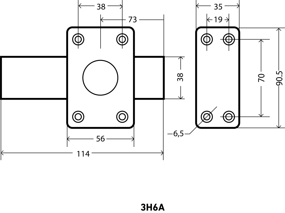 Картинка Замок накладной АЛЛЮР ЗН6А в Махачкале Замок накладной АЛЛЮР ЗН6А в Махачкале